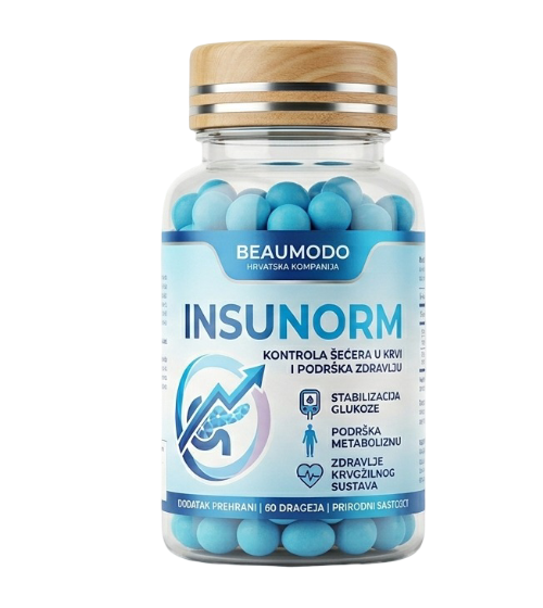 Pakiranje proizvoda Insunorm — kapsule, dodatak prehrani